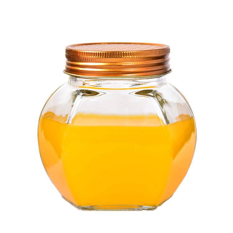 Factory Round Glass Honey Jar with Lid Featured Image