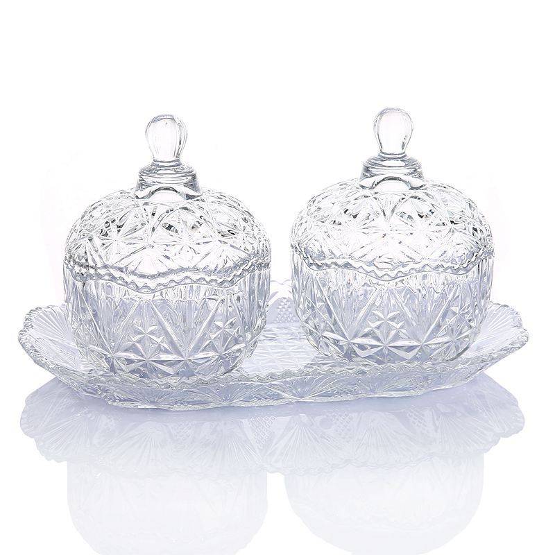 Glass candy Holders for Weddings storage jar Featured Image