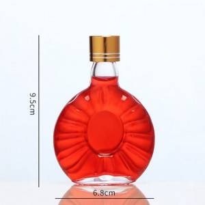 50ML Screw-cap XO Glass Spirits Bottle