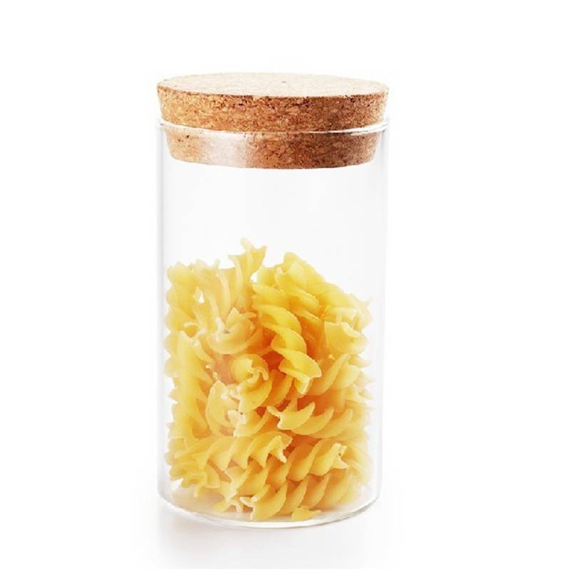 Glass Storage Jar with Cork Featured Image