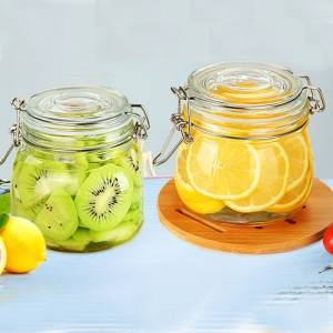 Regular Mouth Spice Jars With Silver Lids For Honey,Caviar,Herb