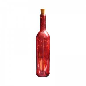 Hot sell decorate a glass bottle for a light fixture