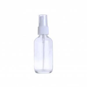 Hot sell clear glass essential oil bottles fine mist glass spray bottle