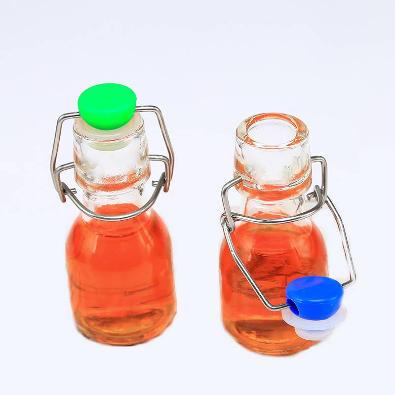 60ML Portable Swing Top Glass Liquor Bottle Featured Image
