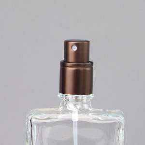 50ML Portable Flat Glass Spray Perfume Bottle