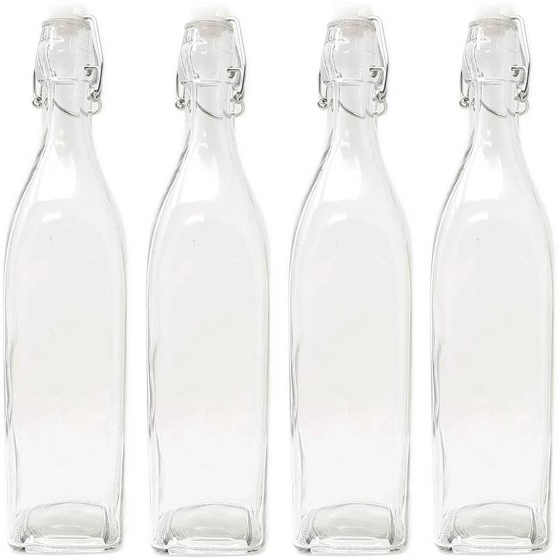 Swing Top Glass Bottle with Plastic Stopper Featured Image