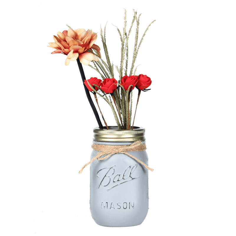 Mason Jar Vase Featured Image