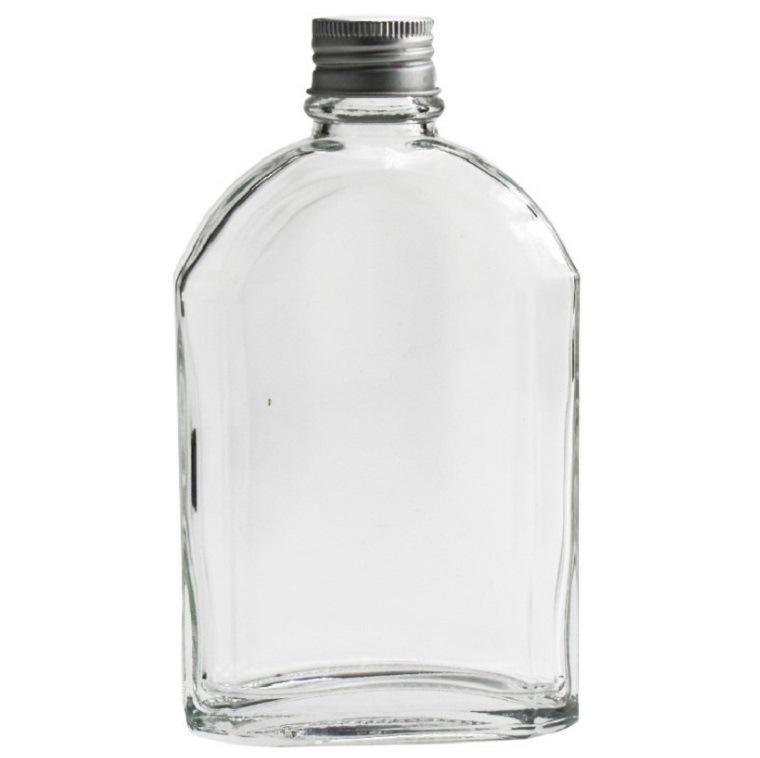 Glass Beverage Wine Juice bottle with lid Featured Image