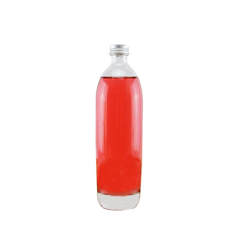 Glass Beverage Bottle with Aluminum Screw Lid Featured Image