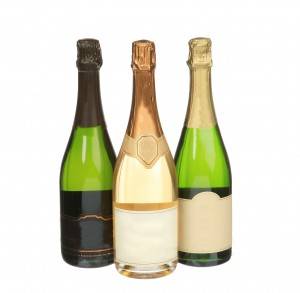 750ML Glass Sparkling/Champagne/Wine Bottle