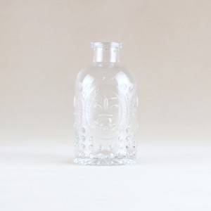 Engraved Aroma Glass Bottle