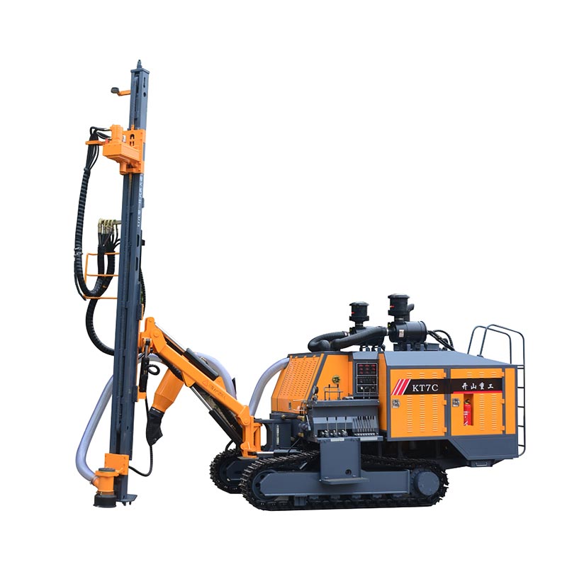 Open KT7C all-in-one down-the-hole drilling rig