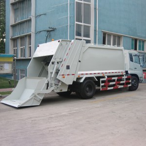 Fácil recogida del gran camión de basura F3000 con carga de alta compresión
