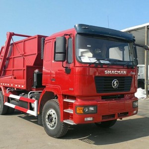 Fácil coleta de caminhão de lixo grande F3000 com carregamento de alta compressão