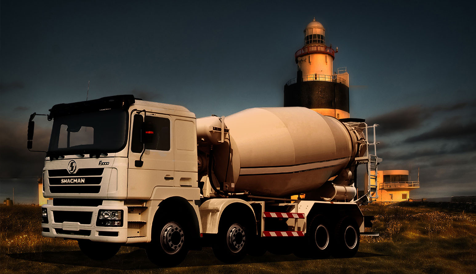 F3000 8x4 cement mixer truck