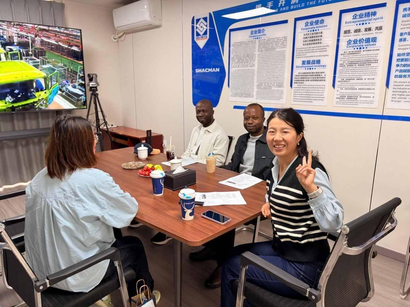 Botswana Clients Visit Shacman Headquarters, Sign Deal After Recognizing Heavy-Duty Truck Quality