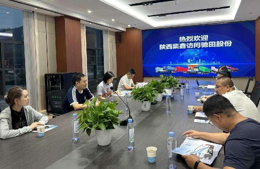 Shaanxi Jixin navštívil Chtian Automobile Co., LTD
