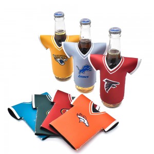 Stubby-T-Shirt-Kühler, Bierhalter, Neopren-Flaschenhülle, Koozies mit individuellem Logo