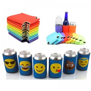 Special Design for Beer Holder Insulated - Subliamtion blanks stubby cooler beer sleeve 330ml can coozies with logo – Shangjia