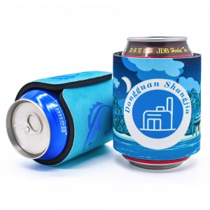 Sublimation Blanks Slap Wrap Koozie Neoprene Slap Cooler for Cans