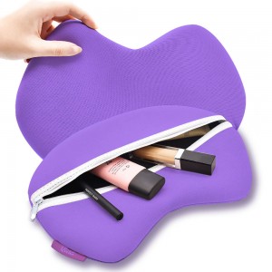 Maßgeschneiderte Make-up-Tasche, professionell, rosa, Kosmetik-Organizer, Reisetasche