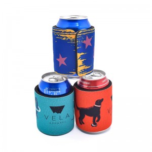 Tunde AMICTORIUM can Cooler cervisiam stubby tenentes neoprene fabricae coozies ad cann