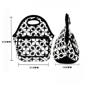 Sublimation Student Cooler Lunch Bag Women Freezable Thermal Bag Para sa Pagkain