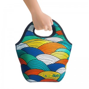 Sublimation Student Cooler Lunch Bag Damen Gefrierbare Thermotaschen für Lebensmittel