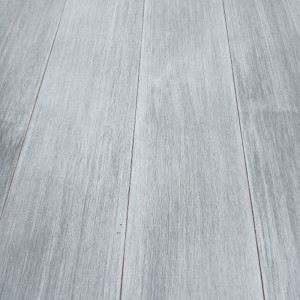 Popular Grey Glazed Wood Grain Surface Bamboo Flooring