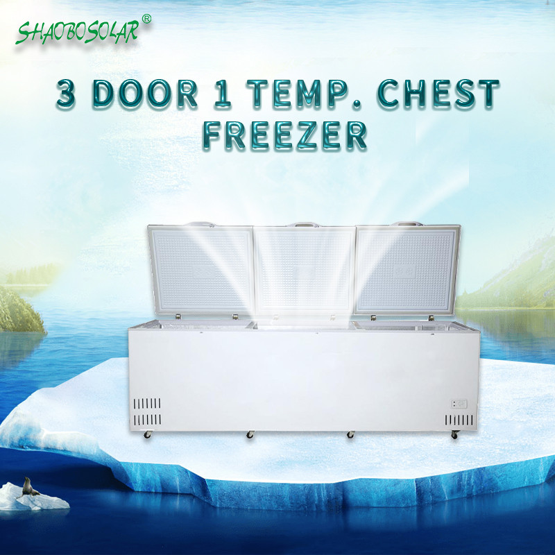 3 door 1 temp. Chest Freezer