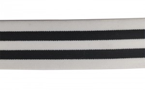 Intercolored elastic band, knitted elastic band, Non-slip elastic band, nylon and polyester