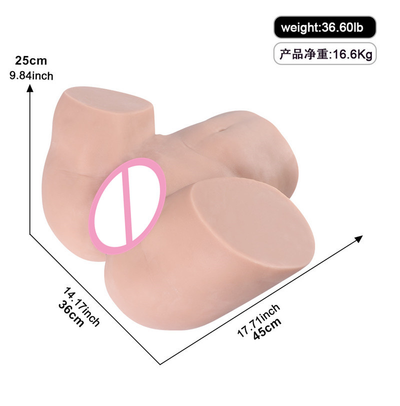 11kG Super Big Ass 3D Sex Dolls Artificial Vagina Double Channels Sex Toys For Men Male Masturbator Cup Masturbate For Man Featured Image