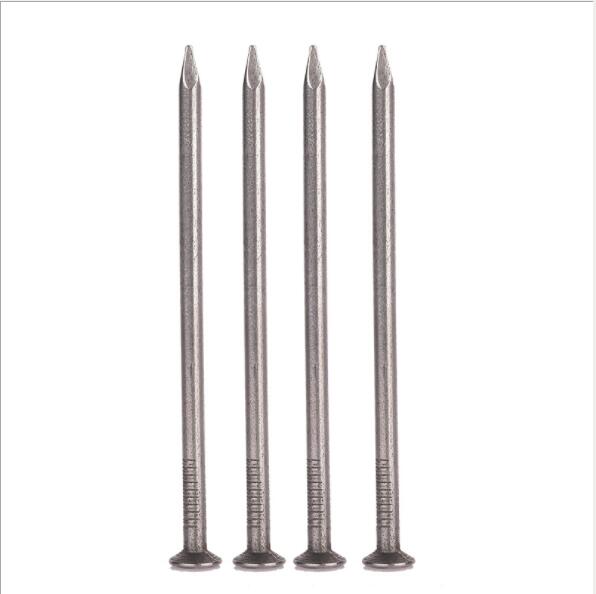 Common wood round iron nails for building construction and furniture use Featured Image
