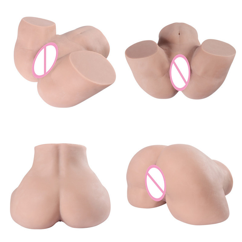 China Realistic Big Ass Sex Doll Half Body Real Vagina Anal Pussy Dual Channel Male Masturbator Masturbate For Men manufacturers and suppliers Shaoman image