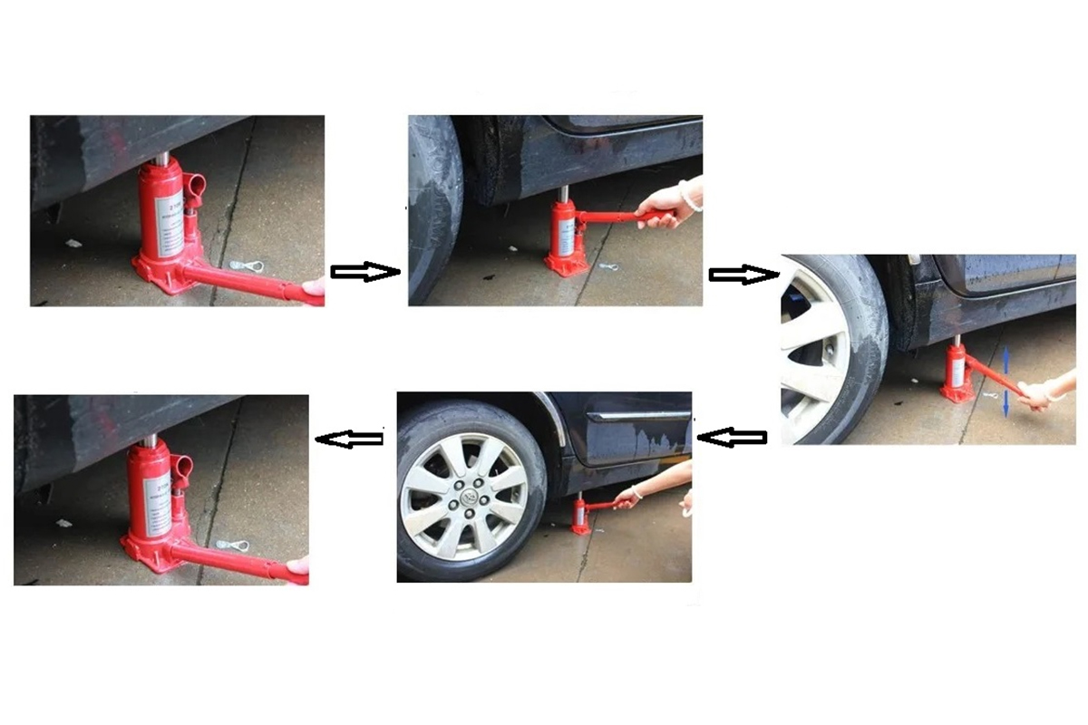 How To Use a Hydraulic Jack To Repair a Car