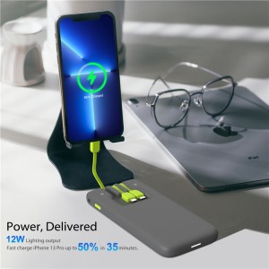 Theko e tlase Rt-U3 25000mAh High Capacity Mobile Phone Charger Fast Charging Power Bank
