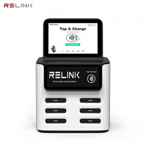 TapGo 6 Slots shared power bank charging station