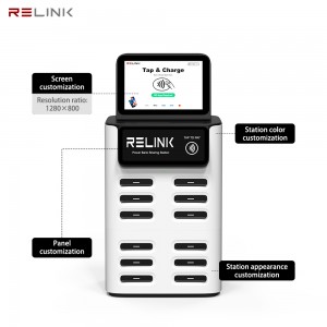 TapGo 12 Slots shared power bank charging station