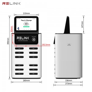 TapGo 12 Slots shared power bank charging station