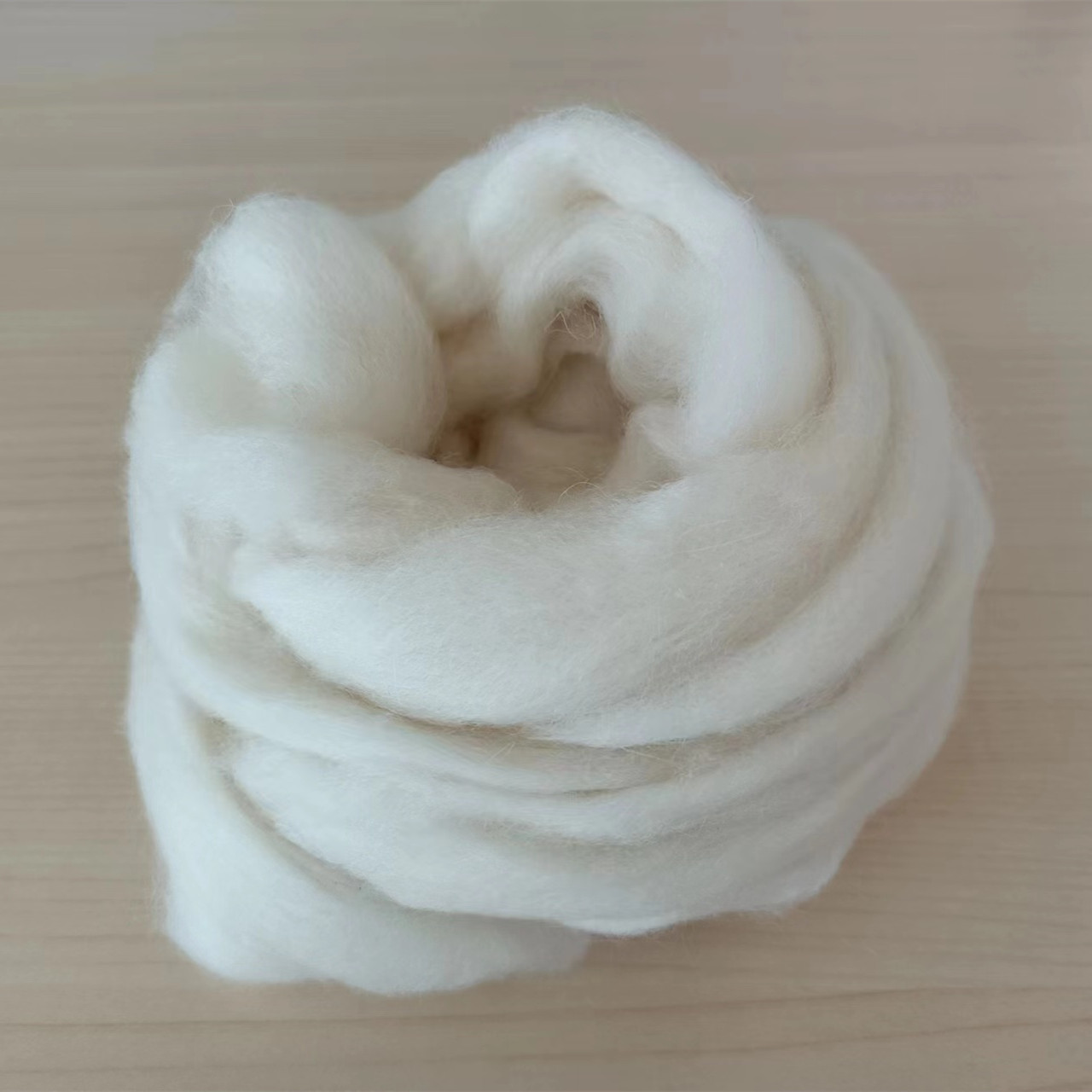 Chinese sheep wool tops white