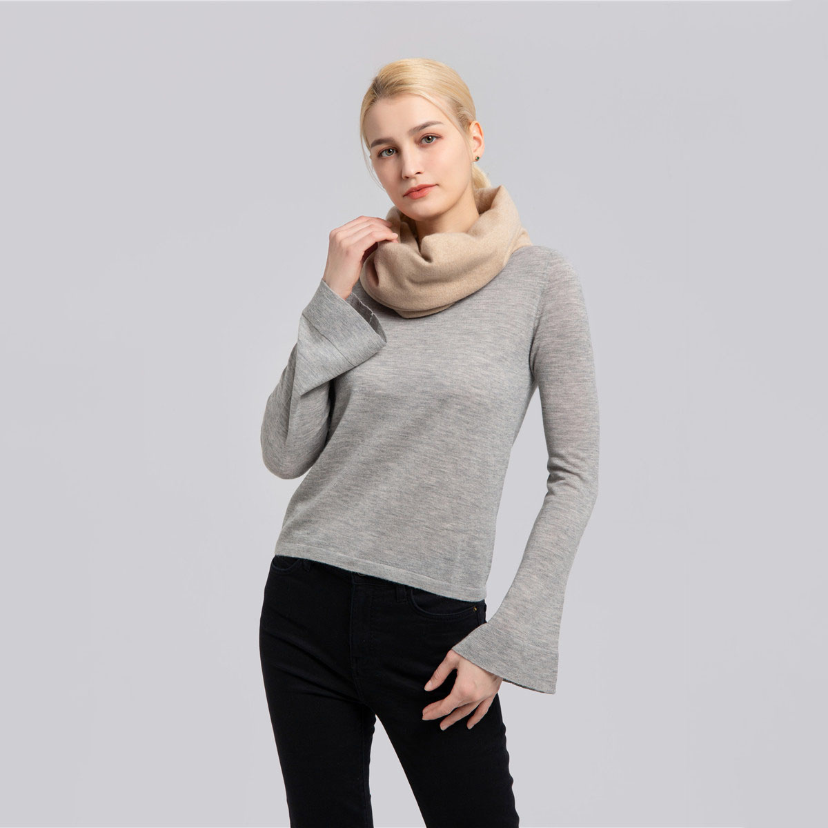 Women's pure cashmere sweater