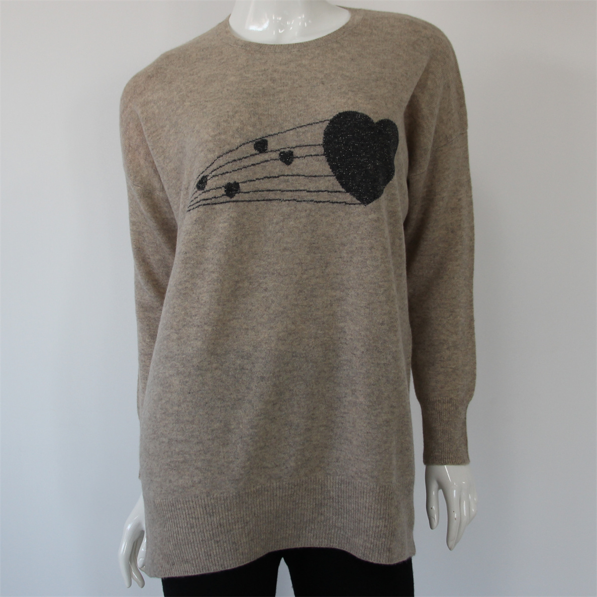 intarsia cashmere sweater WYSE019