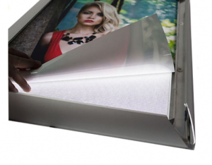Custom Size Backlit PET Film Printing, Light Box Banner for Advertisement