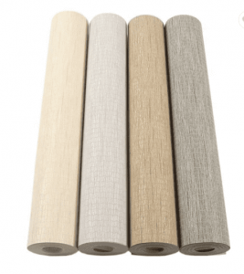 Good Wholesale Vendors Pure Cotton Canvas - Eco-friendly grey solid patterned non-woven wallpaper – Shawei