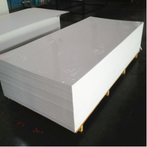 Low price Low density 0.3-0.35 white PVC foam board for display props