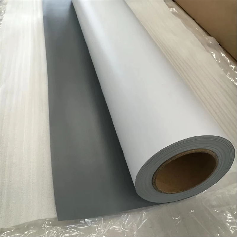 Grey Back Composite Pet Film for Roll up Printing