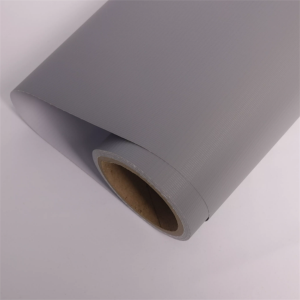 Grey back blockout cold laminated Flex Banner Rolls Material PVC Banner Roll