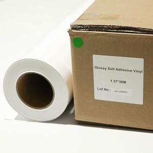 Vinyl sticker for floor economy outdoor matt/gloosy self adhesive vinyl sticker,  printable adhesive vinyl roll, pvc roll