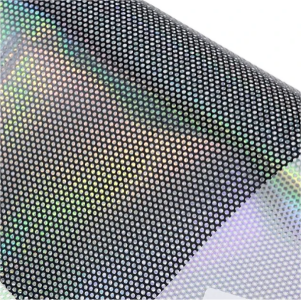 Popular PVC Perforated Vinyl Sticker Glass Window Film One Way Vision