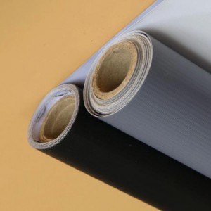 PVC Glossy Grey Back Frontlit Flex Banner